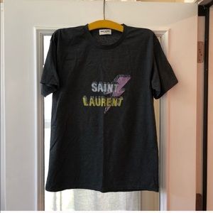 Mens size XL YSL saint laurent graphic tee t shirt